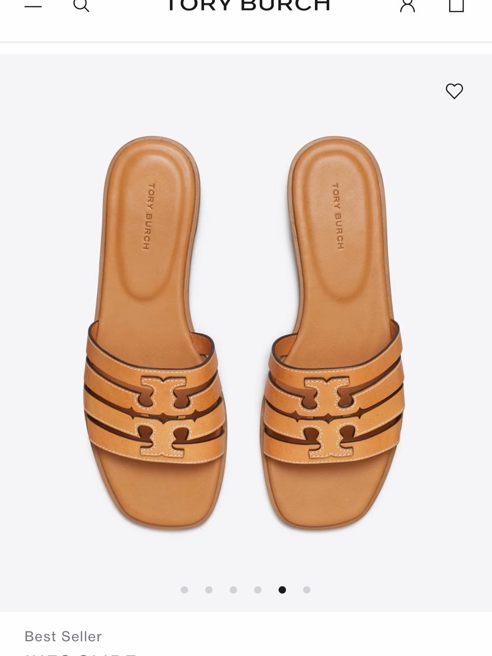 Tory Burch Ines Cage Slide Sandals